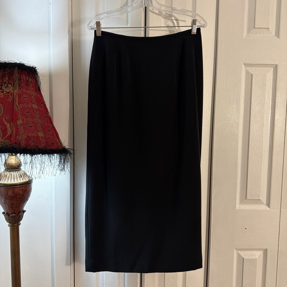 Kasper Black Pencil Skirt